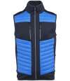 RG381 TRA905 Regatta E-Volve Unisex Thermal Hybrid Bodywarmer Strong Blue / Navy colour image